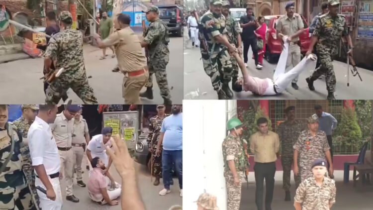बंगाल चुनाव : मतदान के दौरान हिंसा, तोड़फोड़,  ममता बनर्जी सड़क पर उतरीं, TMC- BJP का एक- दूसरे पर आरोप