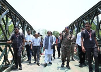 मुख्यमंत्री साय ने देखा कोण्डापल्ली का आधुनिक बेली ब्रिज : कहा- कनेक्टिविटी और विकास को मिली नई गति