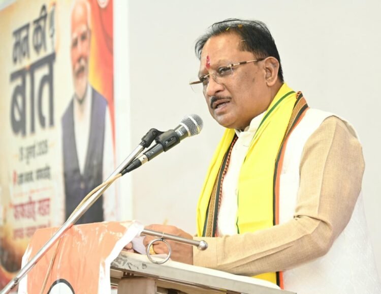‘मन की बात’ में बार-बार छत्तीसगढ़ का उल्लेख प्रदेशवासियों के लिए गौरव की बात: मुख्यमंत्री श्री साय
