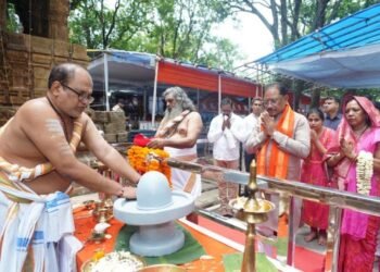 मुख्यमंत्री श्री विष्णुदेव साय ने भोरमदेव धाम में की पूजा-अर्चना, प्रदेश की सुख-समृद्धि के लिए की मंगलकामना