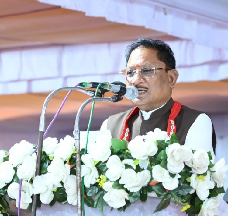 मोदी की गारंटी, सुशासन की नीति और जनकल्याण की प्रतिबद्धता से बदल रहा छत्तीसगढ़ : मुख्यमंत्री श्री विष्णुदेव साय