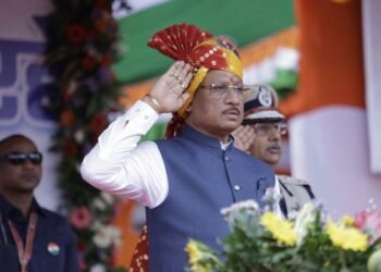 घुड़सवारों के साहस, महिला बैग पाईपर बैंड की लय और श्वान दल के रोमांचक प्रदर्शन से सजा स्वतंत्रता दिवस समारोह