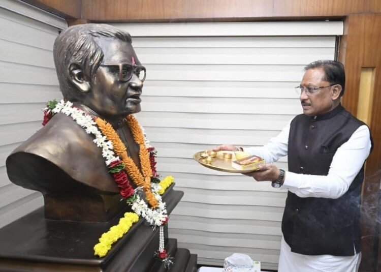 अटल जी के संकल्प और दूरदर्शी नेतृत्व ने छत्तीसगढ़ को दी नई पहचान, सुशासन और अंत्योदय की राह पर आगे बढ़ रहा प्रदेश : मुख्यमंत्री श्री साय