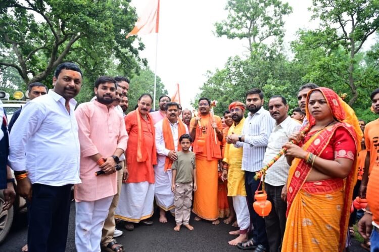 श्रावण के अंतिम सोमवार को अमरकंटक पहुंचे उप मुख्यमंत्री श्री विजय शर्मा