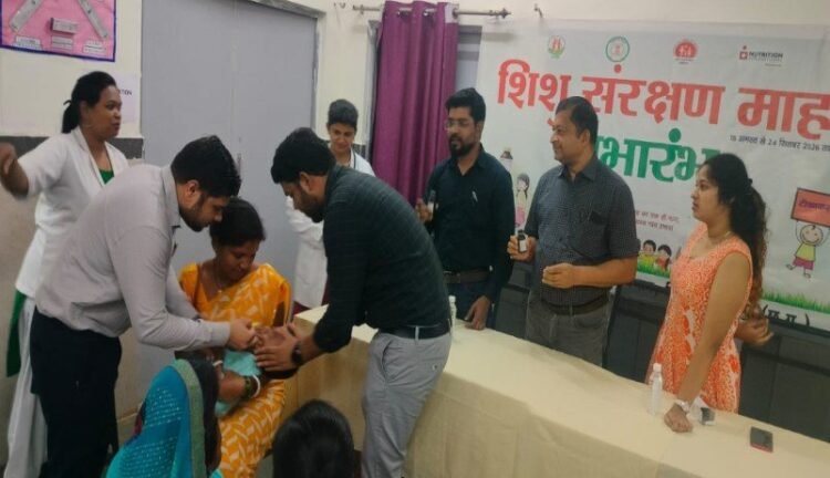 ’शिशु संरक्षण माह का शुभारंभ, बच्चों के स्वास्थ्य और पोषण पर रहेगा विशेष फोकस’