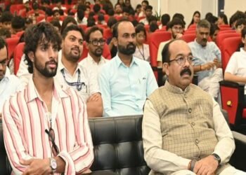 उप मुख्यमंत्री श्री अरुण साव ‘खेलो इंडिया संवाद’ कार्यक्रम में हुए शामिल