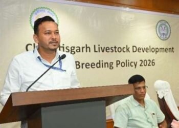 छत्तीसगढ़ पशुधन विकास एवं प्रजनन नीति 2026 के निर्धारण के लिए हितधारक कार्यशाला आयोजित