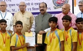 अनुशासन, आत्मविश्वास और ऊर्जा के साथ लक्ष्य की ओर बढ़ने की प्रेरणा देता है खेल – उप श्री अरुण साव