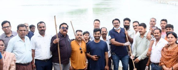 सेवा संकल्प अभियान के तहत दुर्ग में जल संरक्षण और जनसेवा की अभिनव पहल