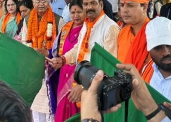बिलासपुर संभाग के 850 श्रद्धालु विशेष ट्रेन से अयोध्या धाम रवाना